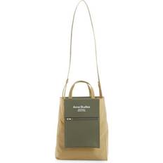 Acne Studios Bolsos Acne Studios Paper Nylon Tote Bag Green