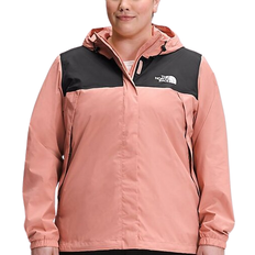 Pink Rain Jackets & Rain Coats The North Face Women’s Antora Jacket Plus Size - TNF Black/Rose Dawn