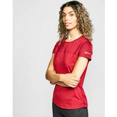 Berghaus Damen T-Shirts Berghaus Short Sleeve Voyager Tech T-Shirt - Dunkelrot