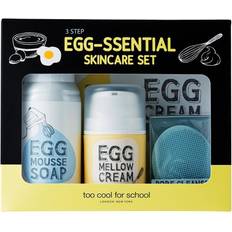 Too Cool For School lahjarasiat ja setit Too Cool For School 3-Step Egg-ssential Skincare Mini Set