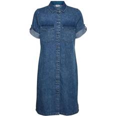 Noisy May Signe Dress - Blue