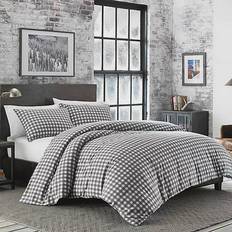 Eddie Bauer Preston Flannel Duvet Cover Gray (233.68x223.52cm)