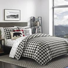 Checkered Bedspreads Eddie Bauer Mountain Bedspread Black (243.84x233.68cm)