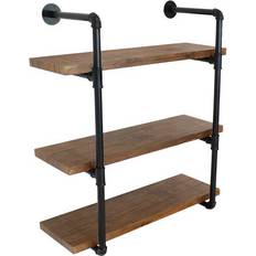 Sunnydaze 3-Tier Modern Wall Shelf 31.5"