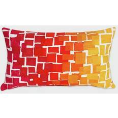 Liora Manne Ombre Tile Complete Decoration Pillows Warm Colors (50.8x30.48cm)