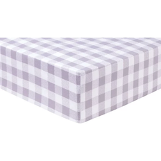 Buffalo check fabric Trend Lab Buffalo Check Flannel Fitted Crib Sheet 28x52"