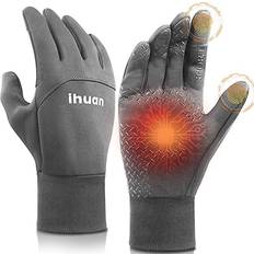 Running - Women Gloves & Mittens Winter Gloves Unisex - Grey