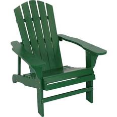 White adirondack chairs Sunnydaze Coastal Bliss