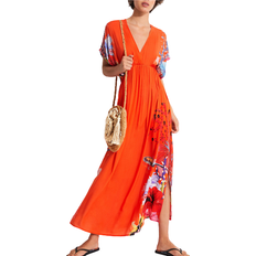 Desigual Long Dresses Desigual Agatha Dresses - Orange