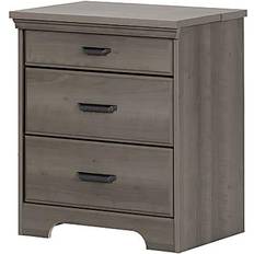 MDF - Rectangle Bedside Tables South Shore Versa Bedside Table 17.5x23"