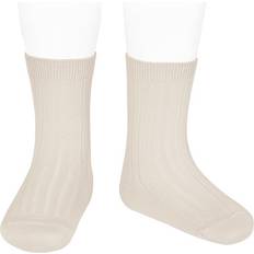 1-3M - Mädchen Socken Condor Basic Rib Short Socks - Linen (20164-000-304)