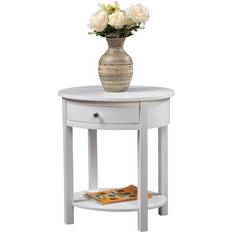 Oval Small Tables Convenience Concepts Cypress Small Table 20x24"