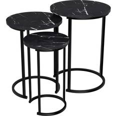 Marbles Nesting Tables Lavish Home Round Nesting Table 3