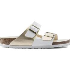 Shoes Birkenstock Arizona Split Birko-Flor - White/Gold