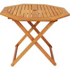 Brown Outdoor Coffee Tables Sunnydaze FRN-978