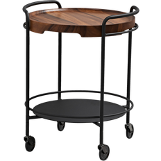 Træ Rulleborde SACKit Serving Table w/ Tray Rullebord 52x55cm