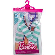 Toys Barbie Ken Blue & White Striped Jumper