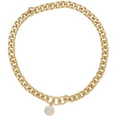Ettika Crystal Disc Collar Necklace in