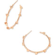 Kendra Scott Heart Hoop Earrings, 1.63"