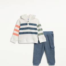 Splendid Stripe Thermal Hoodie & Pants