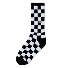 Kinderbekleidung Vans Boy's Checkerboard Crew Sock - Black/White Check (VN0A3I74HU01)