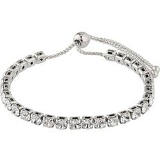 Pilgrim Armbånd Lucia_PI Sølvbelagt Krystal Dam Armband one