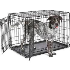 Dog door Midwest iCrate Double Door Folding Dog Crate 36inch