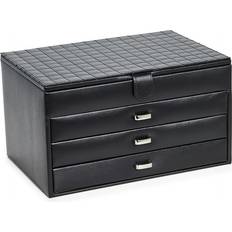 Women Jewelry Storage Bey-Berk Leather Jewelry Box, Women's