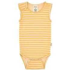 Petit Piao Bodysuit Sleeveless - Yellow Sun Stribed (PP418-SS22-3)