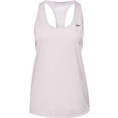 Dam - Fitness & Gymträning - Lila Linnen Reebok "Tanktop, Dam Mesh Lavendel"