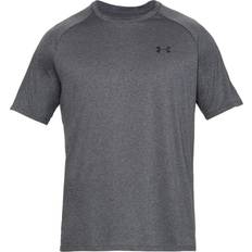 Kleding Under Armour Men's Tech 2.0 Short Sleeve - Carbon Heather/Black