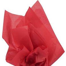 Red Silk & Crepe Papers Jam Paper Tissue Red 20 Sheets/pack (1152356A)