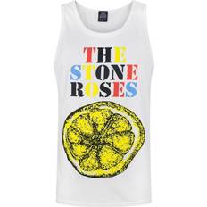 Algodón Chalecos Camiseta Oficial Para Hombre de The Stone Roses - Blanco