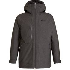 Salewa Fanes Powertex Tirol Wool Celliant Jacket Men - Black Out Melange