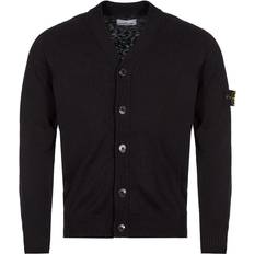 Men - Polyamide Cardigans Stone Island Cardigan - Black