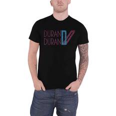 Rockabilia Duran Duran: Unisex T-Shirt/Double D Logo (Medium)