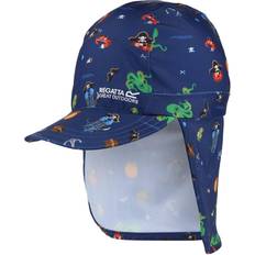 Orange Bucket Hats Regatta Great Outdoors Childrens/Kids Sun Protection Cap (1-3 Years) (New Royal)