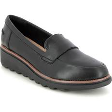 Dam - Läder Loafers Clarks Sharon Gracie Leather Wedge Shoe