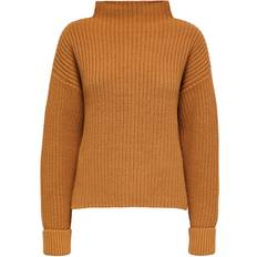 Selected Pullover Selected Stehkragen Pullover - Beige