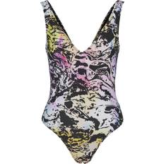 Urban Classics Recycled Pattern Swimsuit - Schwarz