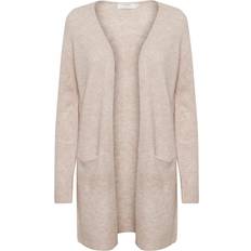 Cream Crkaitlyn New Knitted Cardigan - Rose Dust Melange