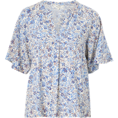 Part Two Petinapw Bl Blouse Relaxed Fit Pion - Blue Painted