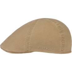 Gubbkeps herrkläder Stetson Gubbkeps Flat cap Dodson Organic Cotton (svart) (Storlek: 5455 cm)