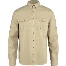 Fjällräven damskjorta Fjällräven Men's Övik Travel Shirt Ls Sand Stone