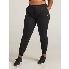 Zizzi Housut & Shortsit Zizzi Housut aBasic Loose Pants - Musta