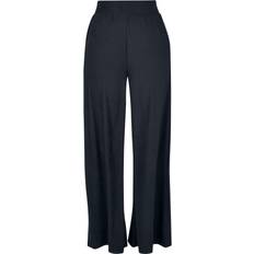 Urban Classics Ladies Ladies Rib Jersey Wide Leg Pants