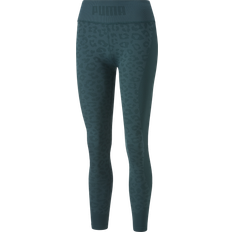 Puma Formknit Seamless High Waist 7 Dusty Plum-Leopard Print Female Leggings - Marrón