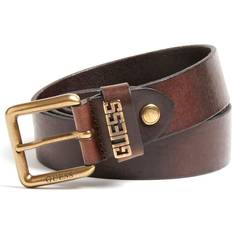 Homme - Or Ceintures Guess Vezzola Adj & Rev Belt BM7541 LEA35 - Marron