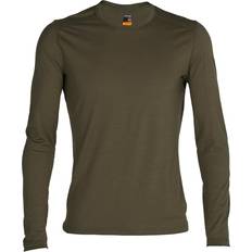 Icebreaker Men Base Layers Icebreaker Men's Merino 200 Oasis Long Sleeve Crewe Thermal Top - Loden