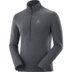 Men's fleece half zip Salomon Mens Outline Mid Half Zip Fleece